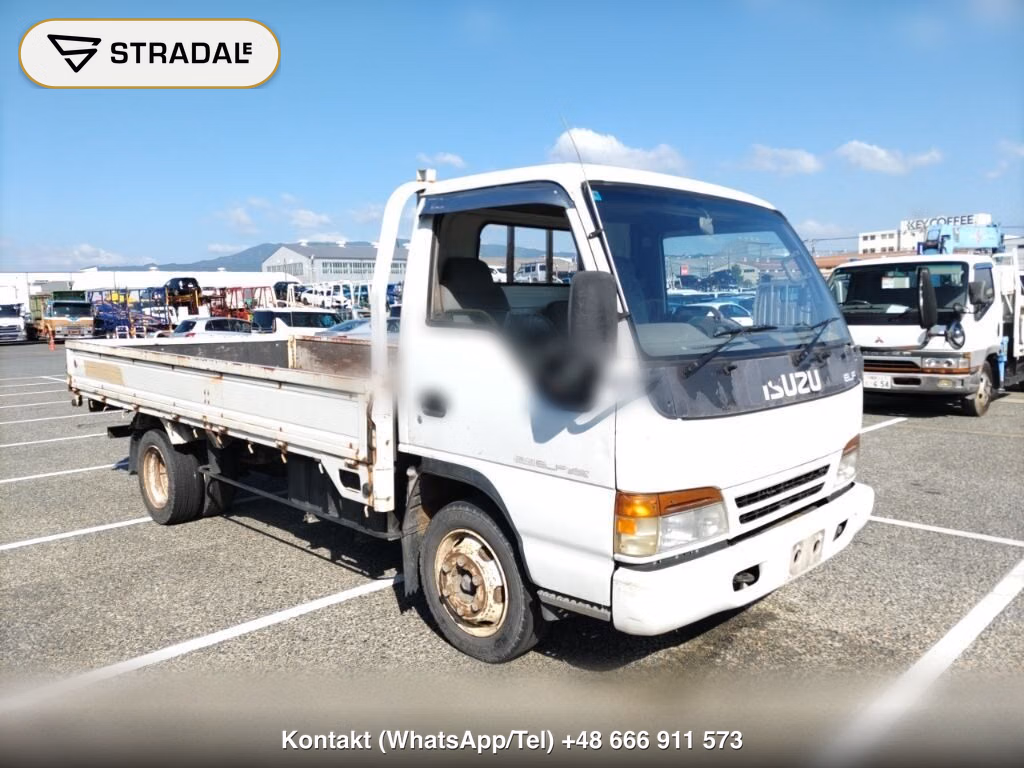 ISUZU ELF TRUCK WIDE LONG 1995, aukcja z Japonii, zdjęcie 1
