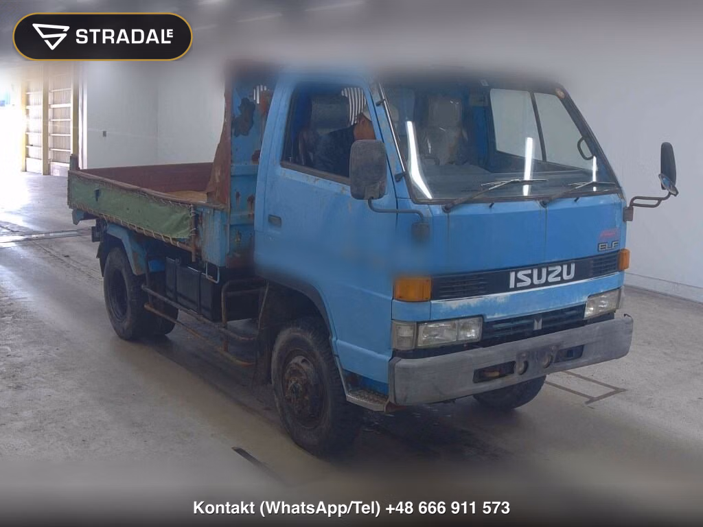 ISUZU ELF TRUCK 2D 4WD DUMP 1992, aukcja z Japonii, zdjęcie 1