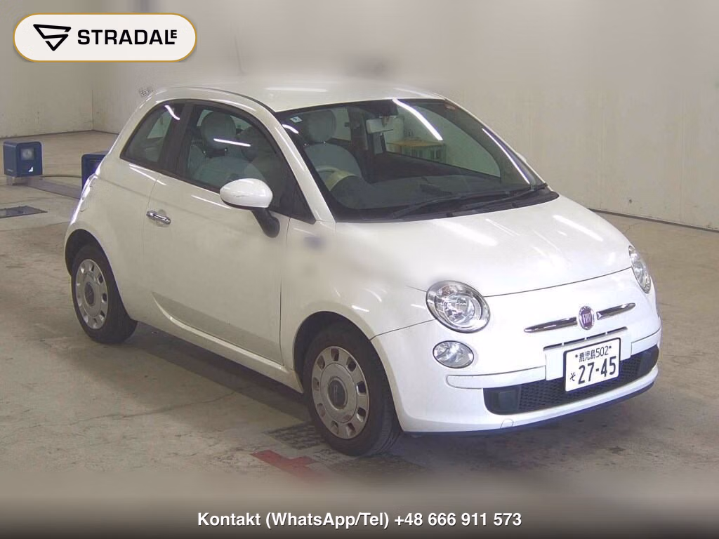 FIAT 500 1.2 POP 2014, aukcja z Japonii, zdjęcie 1