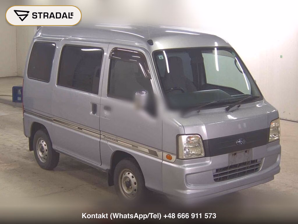 SUBARU SAMBAR VAN 5D VB 2008, aukcja z Japonii, zdjęcie 1