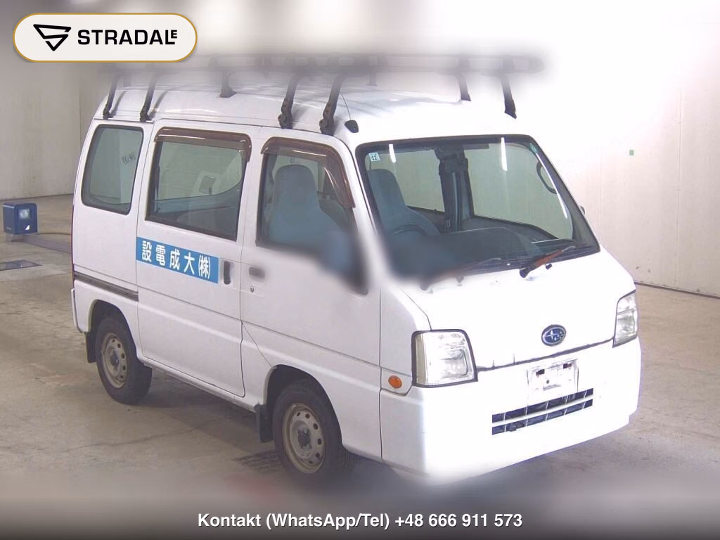 SUBARU SAMBAR VAN 5D VB 2010, aukcja z Japonii, zdjęcie 1