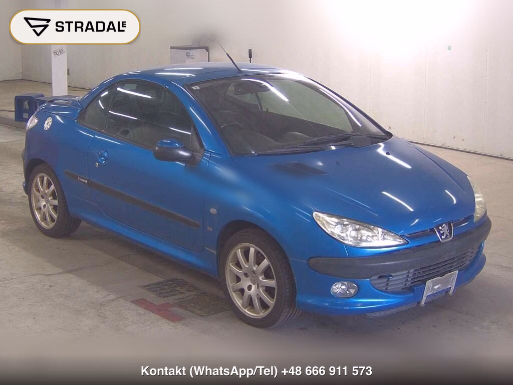 PEUGEOT 206 OP CC S16 2002, aukcja z Japonii, zdjęcie 1
