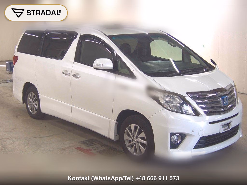 TOYOTA ALPHARD HYBRID 4WD SR PREMIUM SEAT PACKAGE 2012, aukcja z Japonii, zdjęcie 1