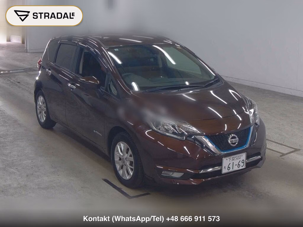 NISSAN NOTE E-POWER MEDALIST 2019, aukcja z Japonii, zdjęcie 1