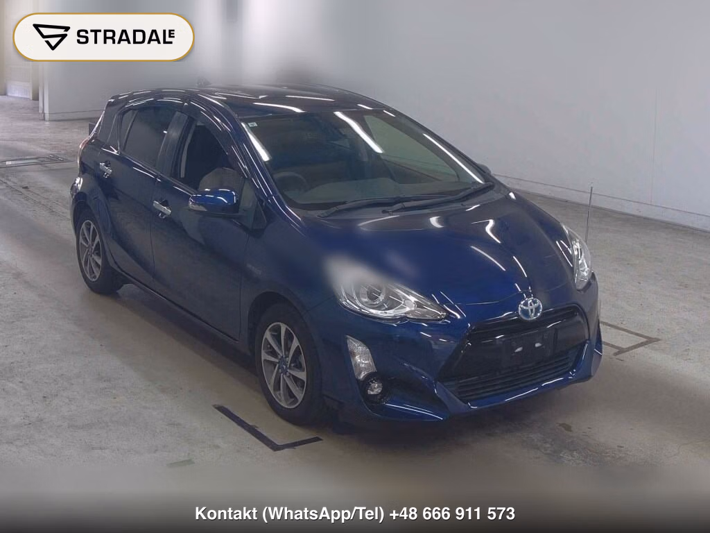 TOYOTA AQUA S STYLE BLACK 2017, aukcja z Japonii, zdjęcie 1