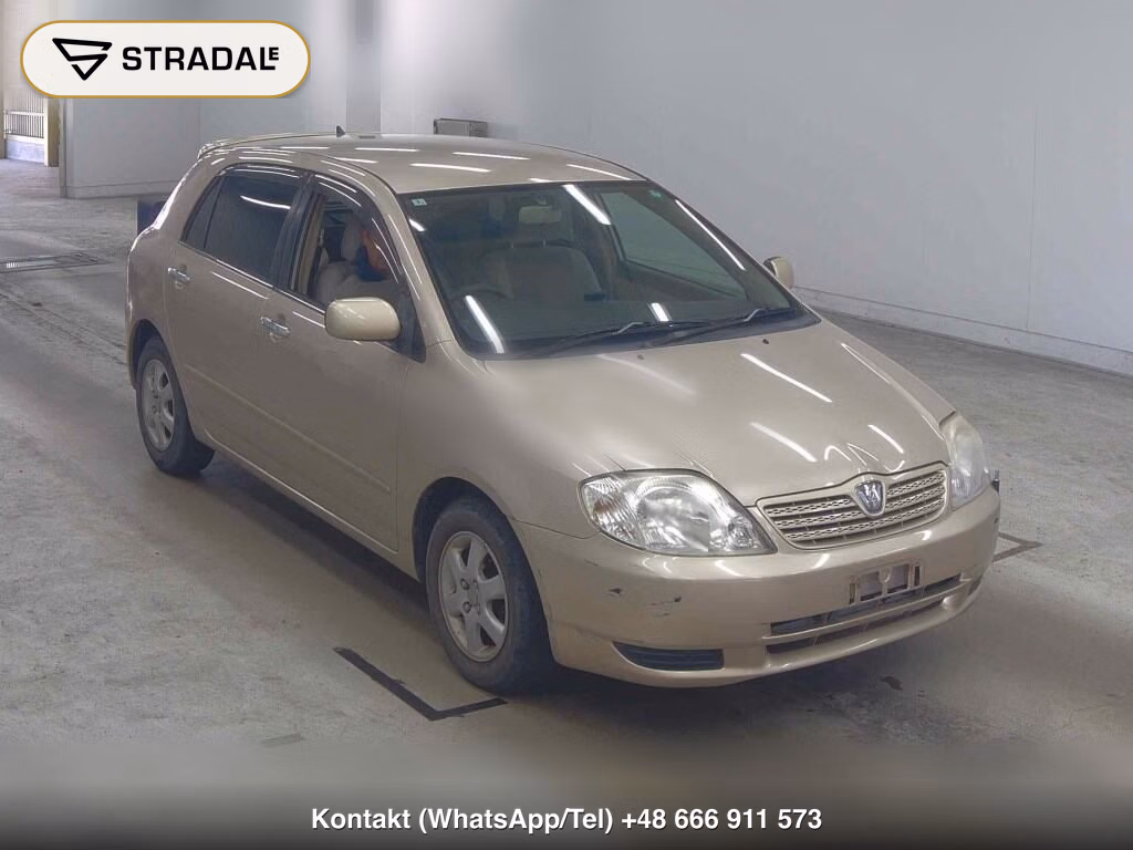 TOYOTA ALLEX XS150 G EDITION 2001, aukcja z Japonii, zdjęcie 1
