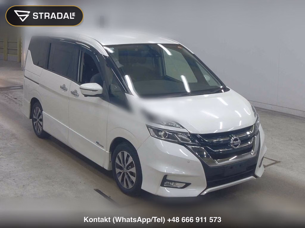 NISSAN SERENA 5D HIGHWAY STAR G 2016, aukcja z Japonii, zdjęcie 1