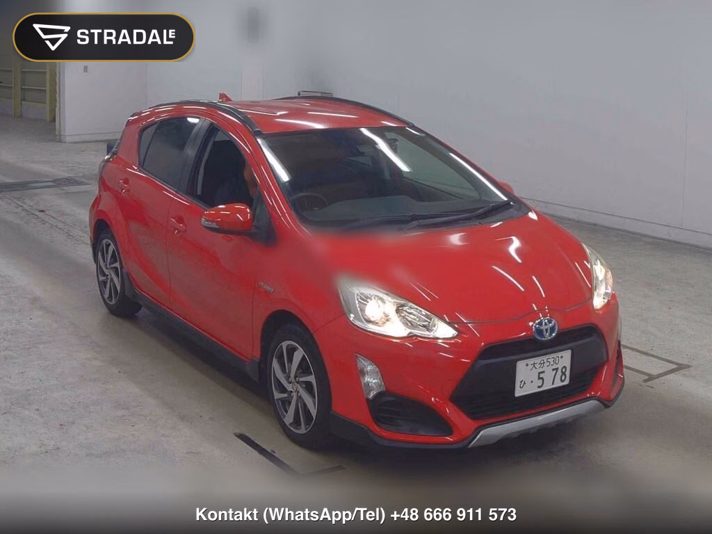 TOYOTA AQUA X-URBAN SOLID 2016, aukcja z Japonii, zdjęcie 1