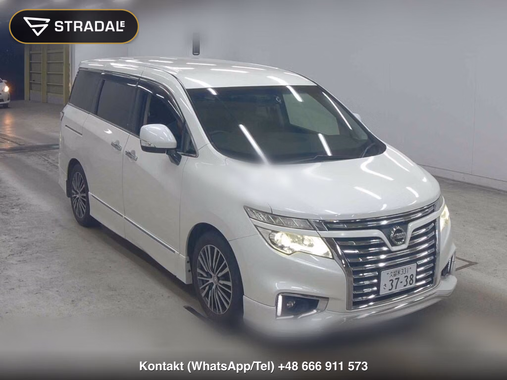 NISSAN ELGRAND 5D 250 HIGHWAY STAR 2014, aukcja z Japonii, zdjęcie 1