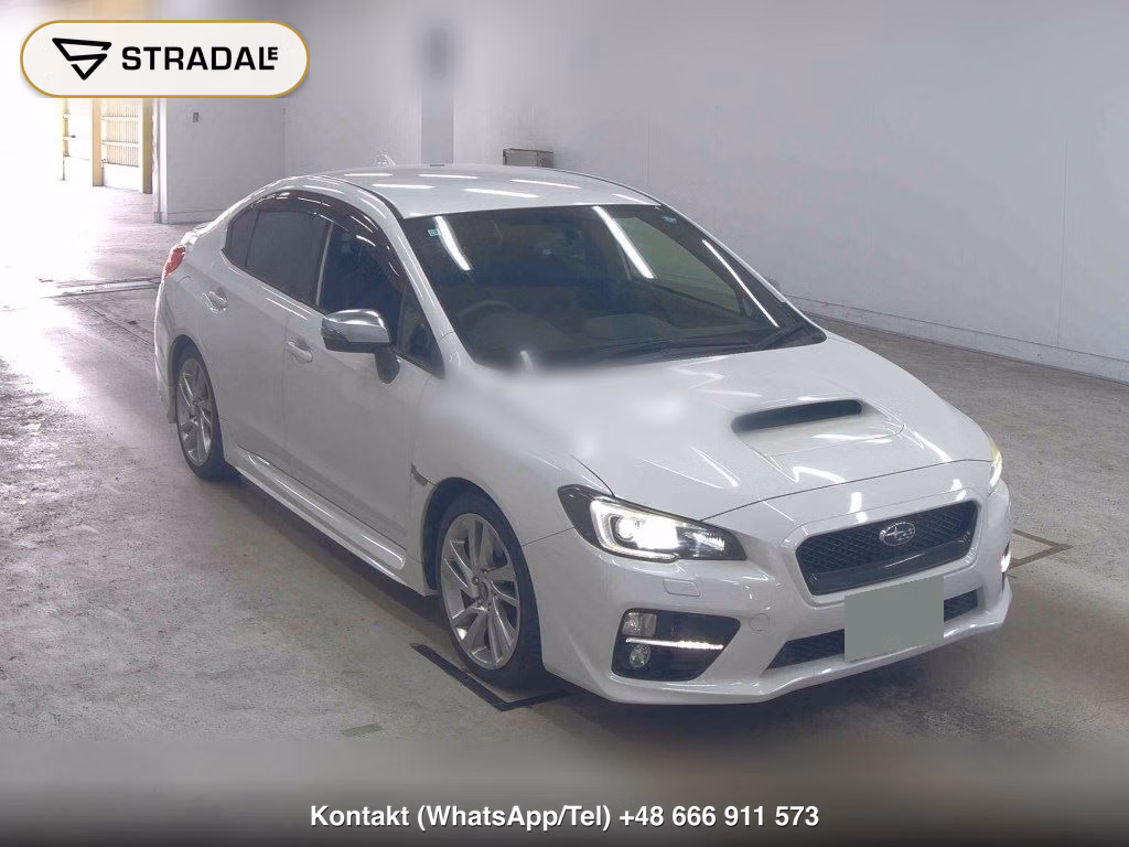 SUBARU WRX S4 4WD 2.0GT-S EYESIGHT 2015, aukcja z Japonii, zdjęcie 1