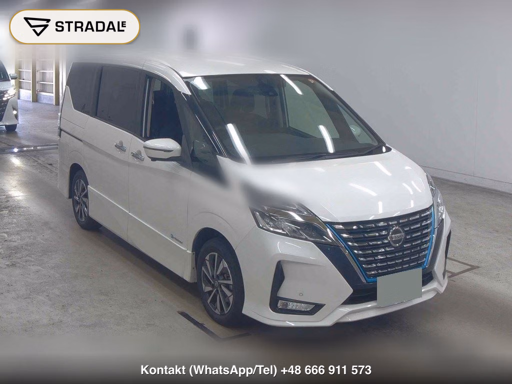 NISSAN SERENA 5D E-POWER HIGHWAY STAR V 2020, aukcja z Japonii, zdjęcie 1
