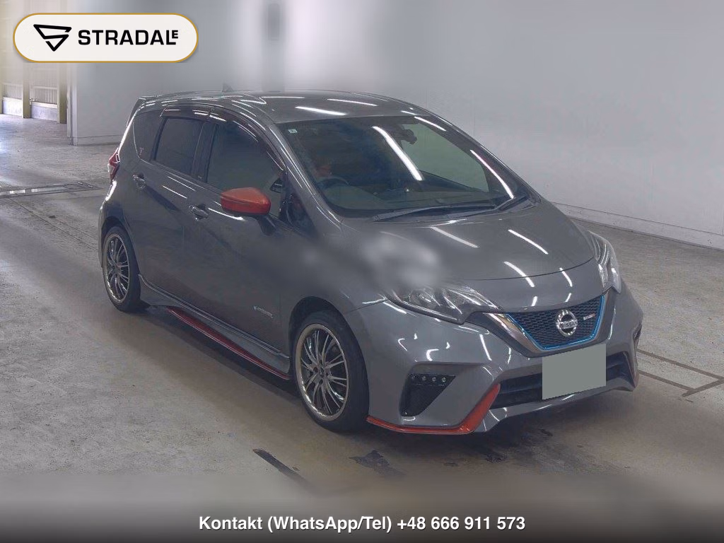 NISSAN NOTE E-POWER NISMO 2018, aukcja z Japonii, zdjęcie 1
