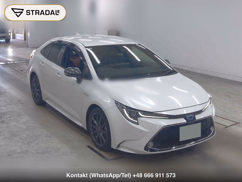 TOYOTA COROLLA 4D HYBRID WXB 2019, aukcja z Japonii, zdjęcie 1