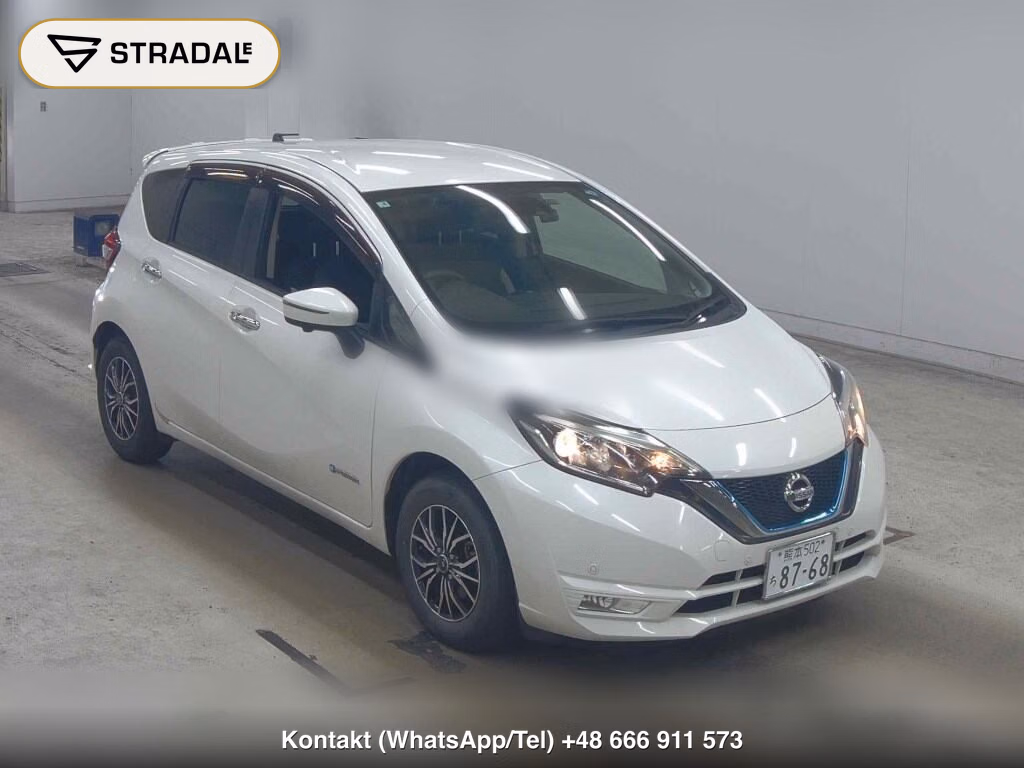 NISSAN NOTE E-POWER X 2017, aukcja z Japonii, zdjęcie 1
