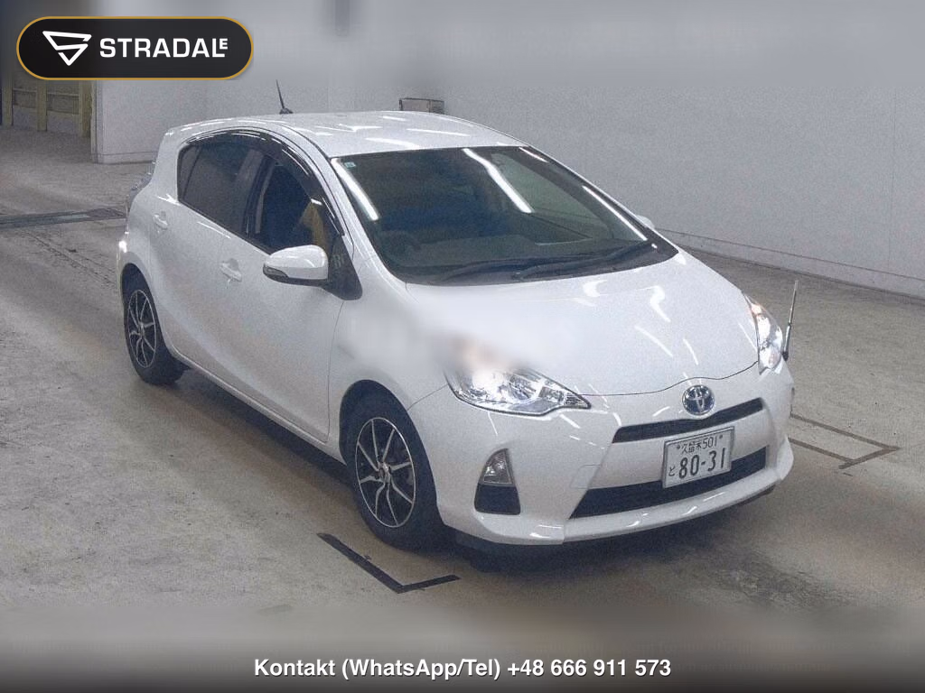 TOYOTA AQUA S 2013, aukcja z Japonii, zdjęcie 1