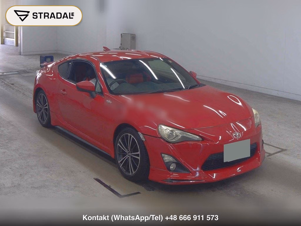 TOYOTA 86 GT LIMITED 2012, aukcja z Japonii, zdjęcie 1