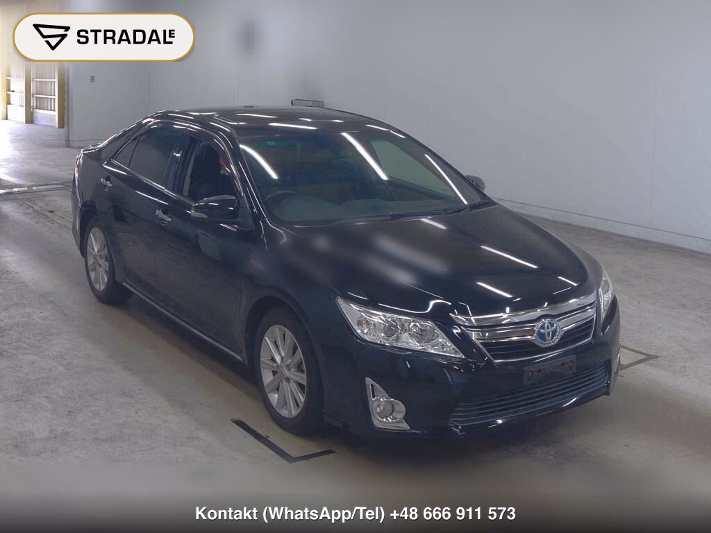 TOYOTA CAMRY 4D HYBRID LEATHER PACKAGE 2014, aukcja z Japonii, zdjęcie 1