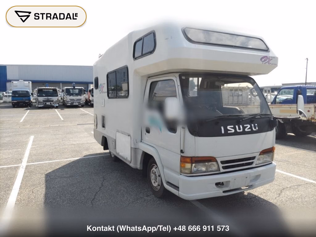 ISUZU ELF TRUCK CAMPING 1995, aukcja z Japonii, zdjęcie 1