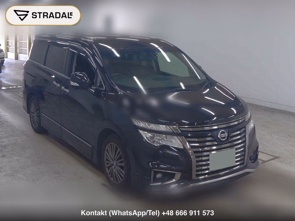 NISSAN ELGRAND 5D 250 HIGHWAY STAR PREMIUM URBAN CHROME 2017, aukcja z Japonii, zdjęcie 1