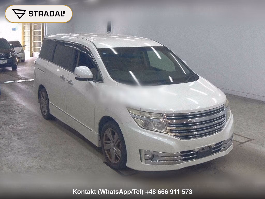 NISSAN ELGRAND 5D RIDER 2013, aukcja z Japonii, zdjęcie 1