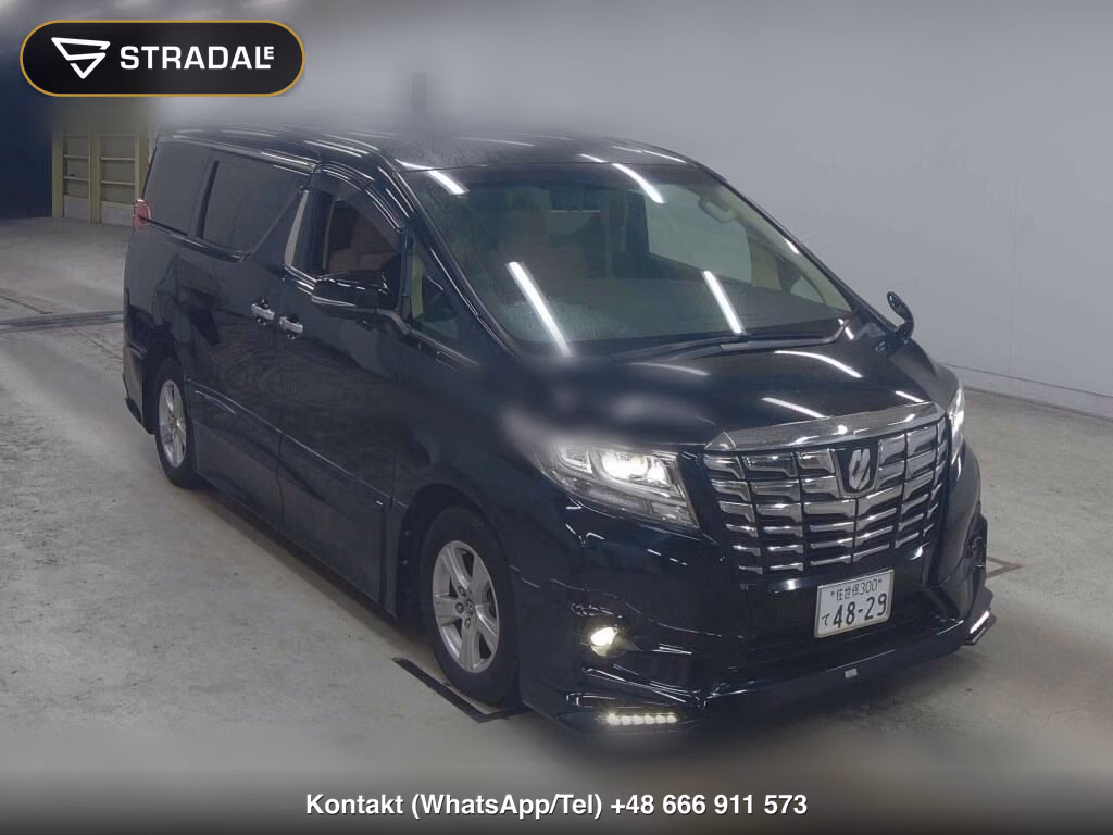 TOYOTA ALPHARD 2.5X 2017, aukcja z Japonii, zdjęcie 1