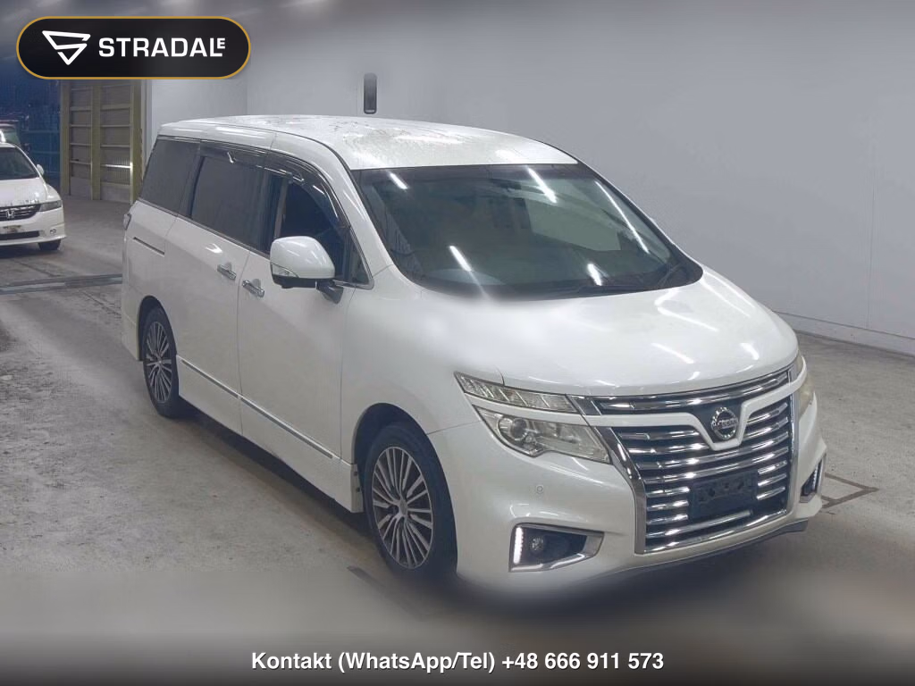NISSAN ELGRAND 5D 350 HIGHWAY STAR PREMIUM 2014, aukcja z Japonii, zdjęcie 1