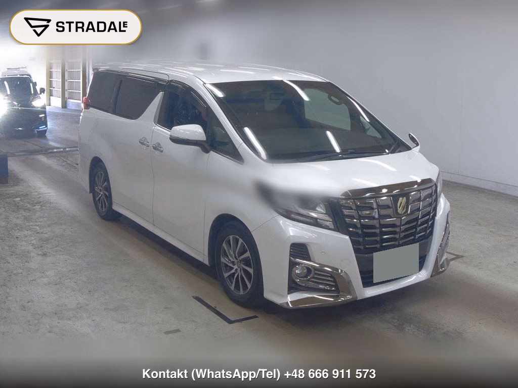 TOYOTA ALPHARD 2.5S A PACKAGE TYPE BLACK 2016, aukcja z Japonii, zdjęcie 1