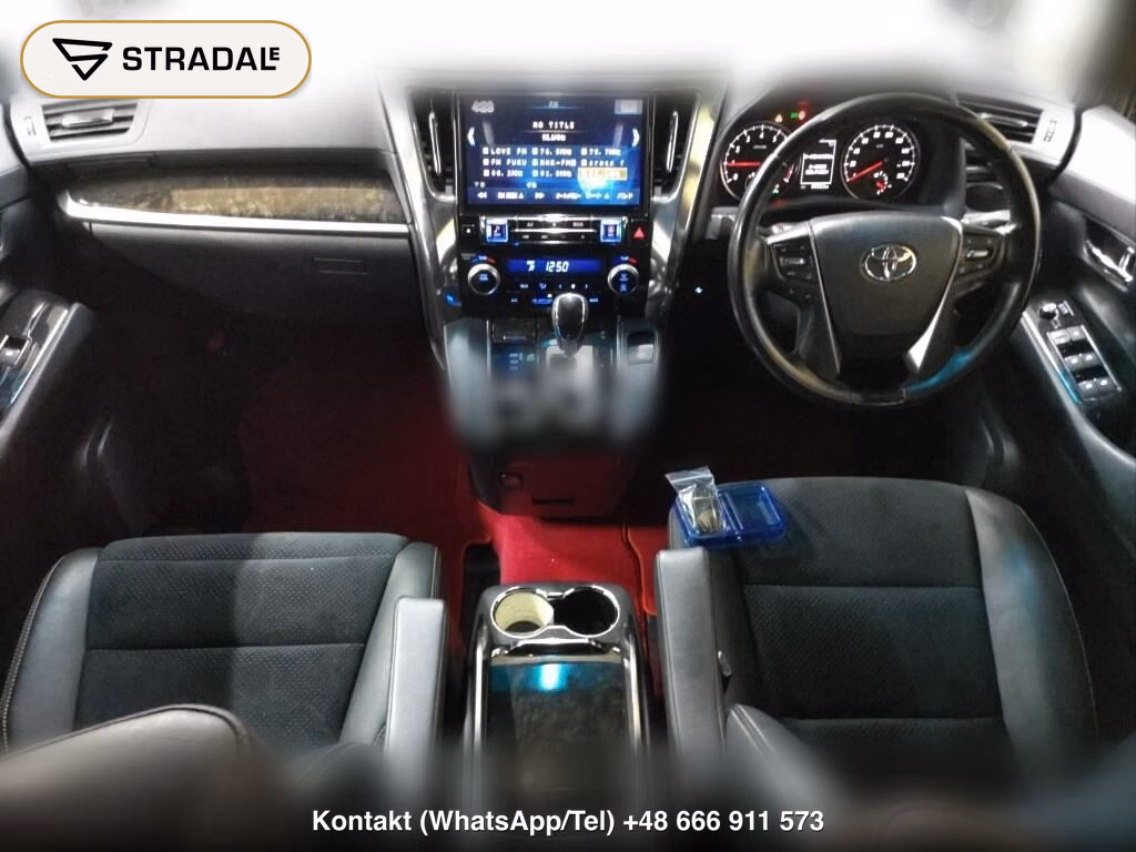 TOYOTA ALPHARD 2.5S A PACKAGE TYPE BLACK, miniaturka 4
