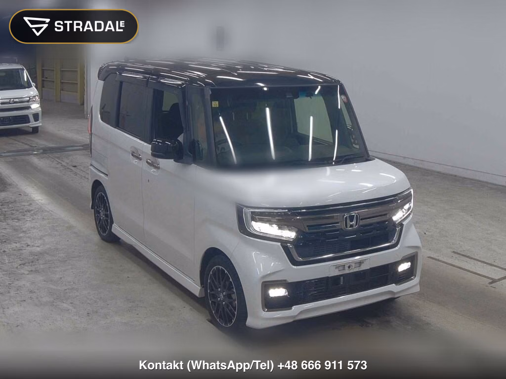 HONDA N-BOX CUSTOM L・TURBO COORDINATE STYLE 2023, aukcja z Japonii, zdjęcie 1
