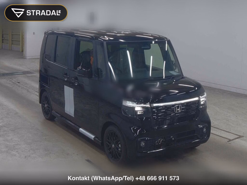 HONDA N-BOX CUSTOM TURBO SPECIAL EDITION BLACK STYLE 2026, aukcja z Japonii, zdjęcie 1