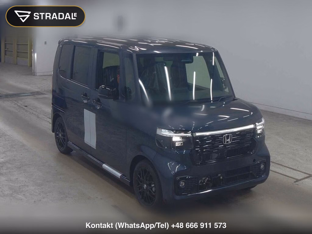 HONDA N-BOX CUSTOM TURBO SPECIAL EDITION BLACK STYLE 2026, aukcja z Japonii, zdjęcie 1