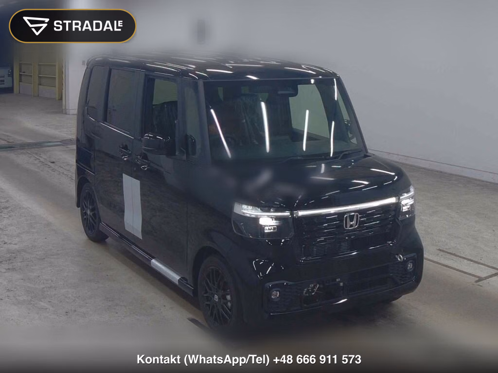 HONDA N-BOX CUSTOM TURBO SPECIAL EDITION BLACK STYLE 2026, aukcja z Japonii, zdjęcie 1