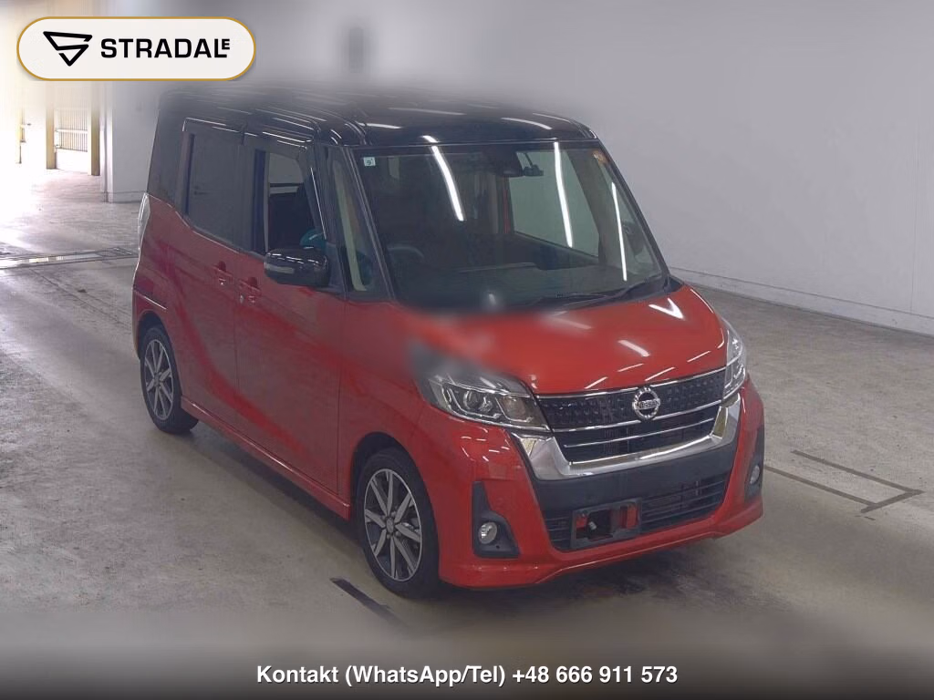 NISSAN DAYZ ROOX HIGHWAY STAR G TURBO 2019, aukcja z Japonii, zdjęcie 1