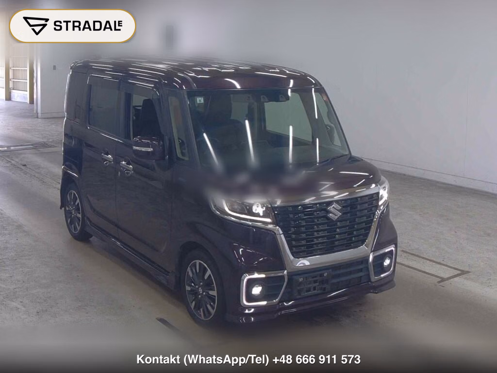 SUZUKI SPACIA CUSTOM HYBRID XS 2021, aukcja z Japonii, zdjęcie 1