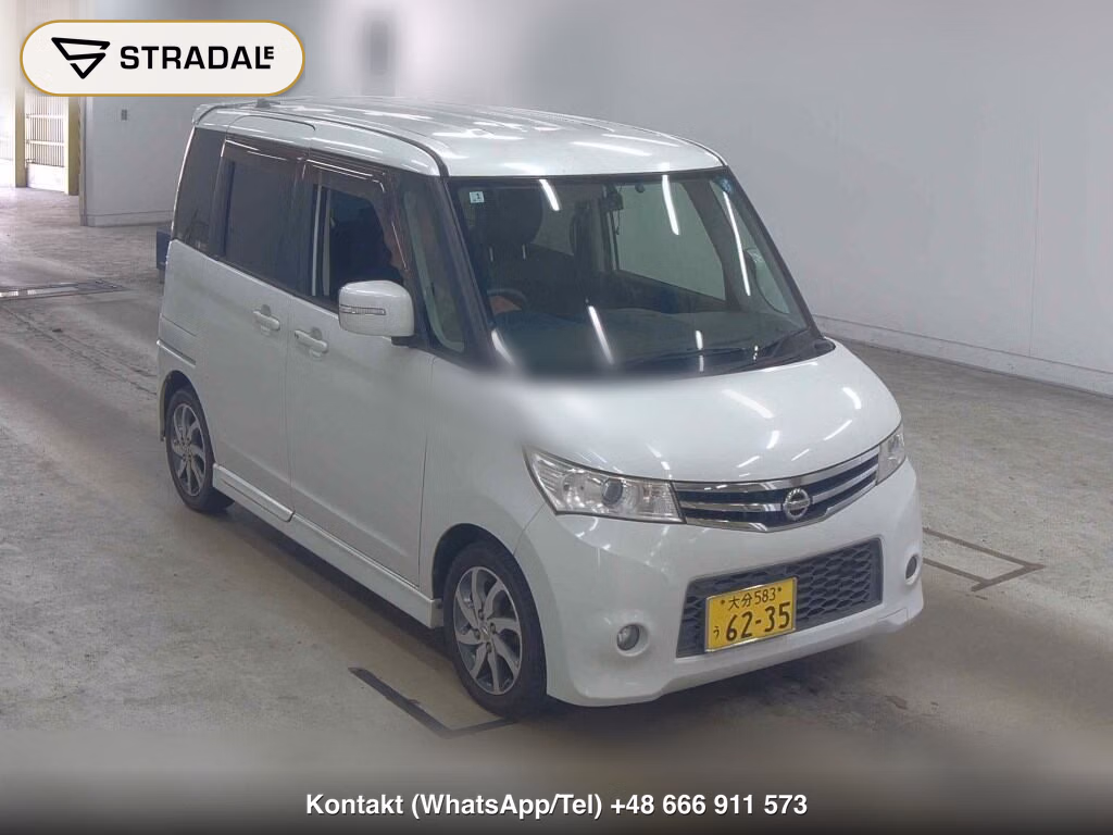 NISSAN ROOX HIGHWAY STAR 2013, aukcja z Japonii, zdjęcie 1