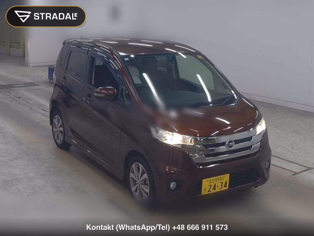 NISSAN DAYZ HIGHWAY STAR G 2014, aukcja z Japonii, zdjęcie 1