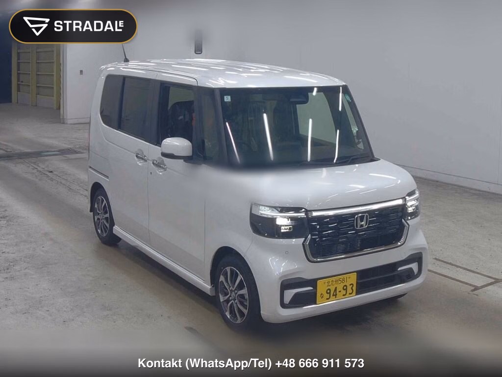 HONDA N-BOX CUSTOM BASE GRADE 2024, aukcja z Japonii, zdjęcie 1