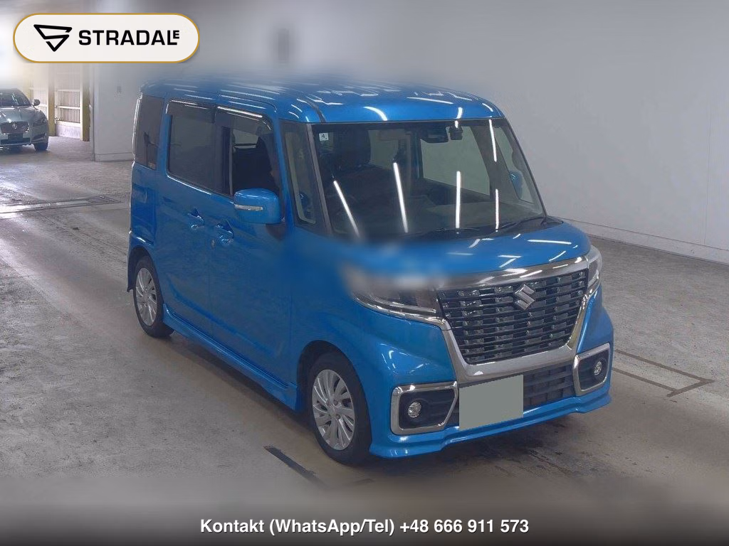 SUZUKI SPACIA CUSTOM HYBRID GS 2020, aukcja z Japonii, zdjęcie 1