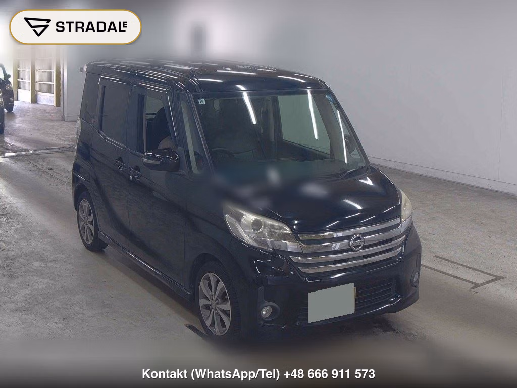NISSAN DAYZ ROOX HIGHWAY STAR TURBO 2014, aukcja z Japonii, zdjęcie 1