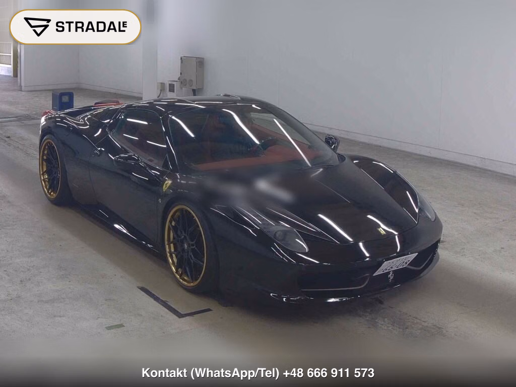 FERRARI 458 SPIDER 2014, aukcja z Japonii, zdjęcie 1