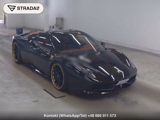 FERRARI 458 SPIDER 2014, samochód z aukcji Japonii