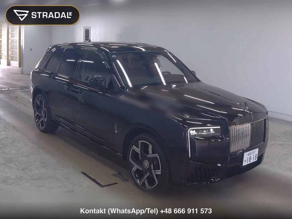 ROLLS-ROYCE CULLINAN 4WD BLACK BADGE 2026, aukcja z Japonii, zdjęcie 1