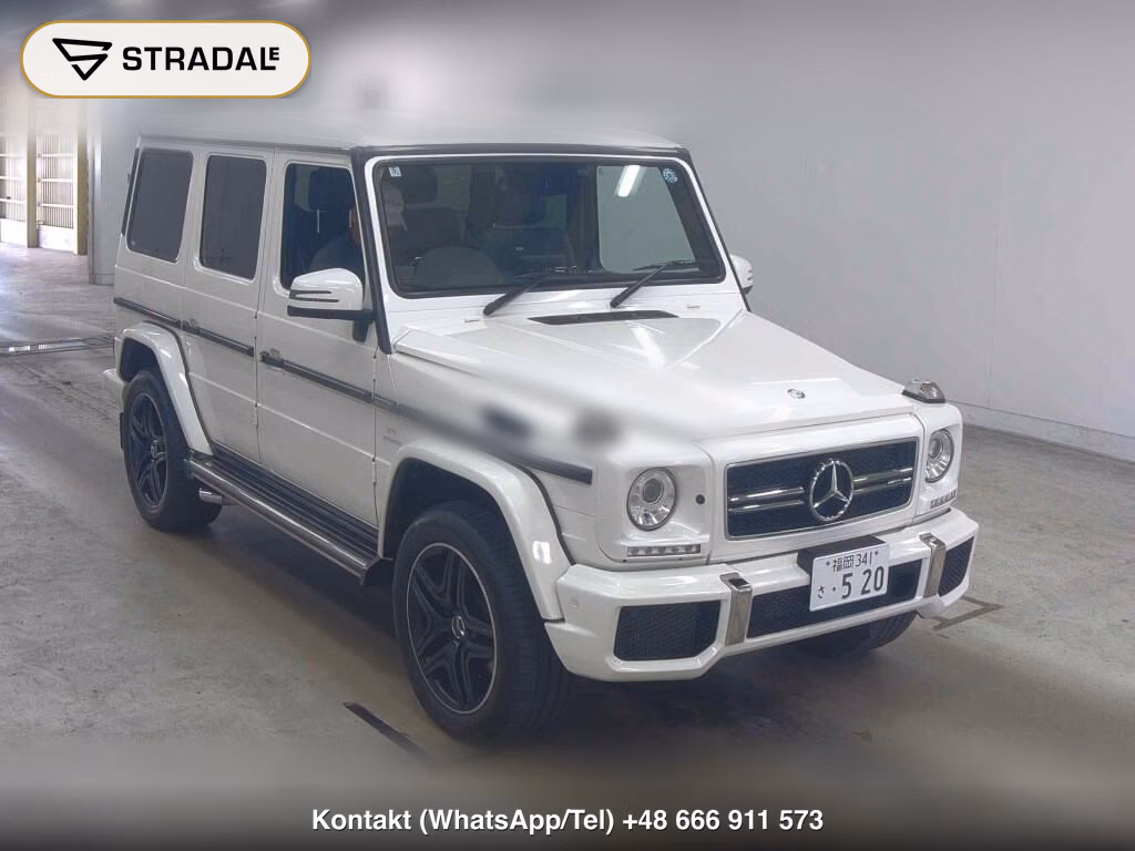 MERCEDES AMG G-CLASS 4WD G63 2018, aukcja z Japonii, zdjęcie 1