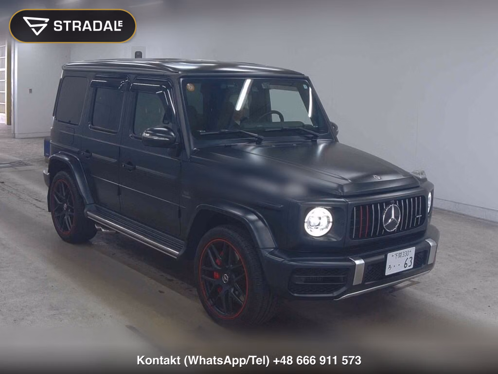 MERCEDES AMG G-CLASS 4WD G63 2020, aukcja z Japonii, zdjęcie 1