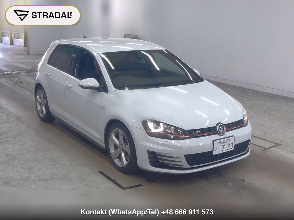 VOLKSWAGEN GOLF GTI BASE GRADE 2015, aukcja z Japonii, zdjęcie 1