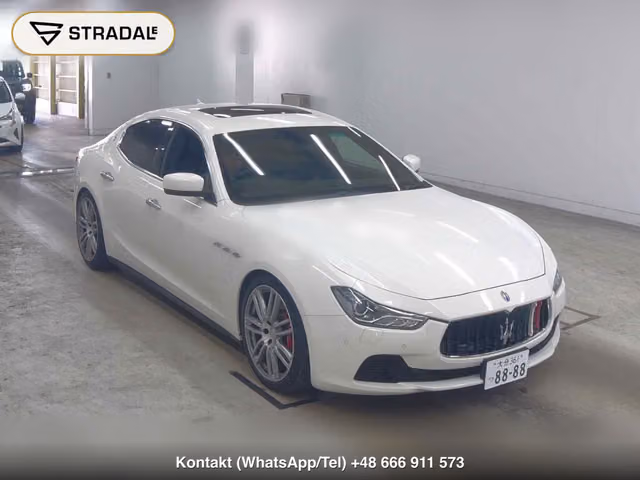 MASERATI GHIBLI 4D S 2016, samochód z aukcji Japonii