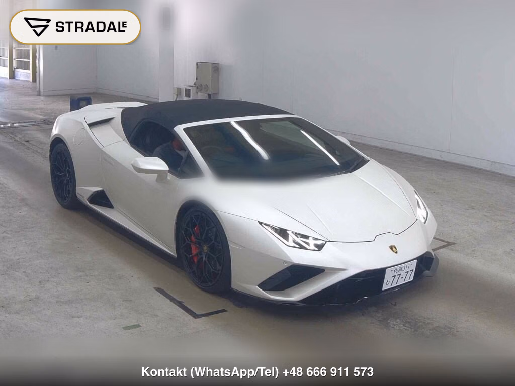 LAMBORGHINI HURACAN OP EVO RWD SPYDER 2021, aukcja z Japonii, zdjęcie 1