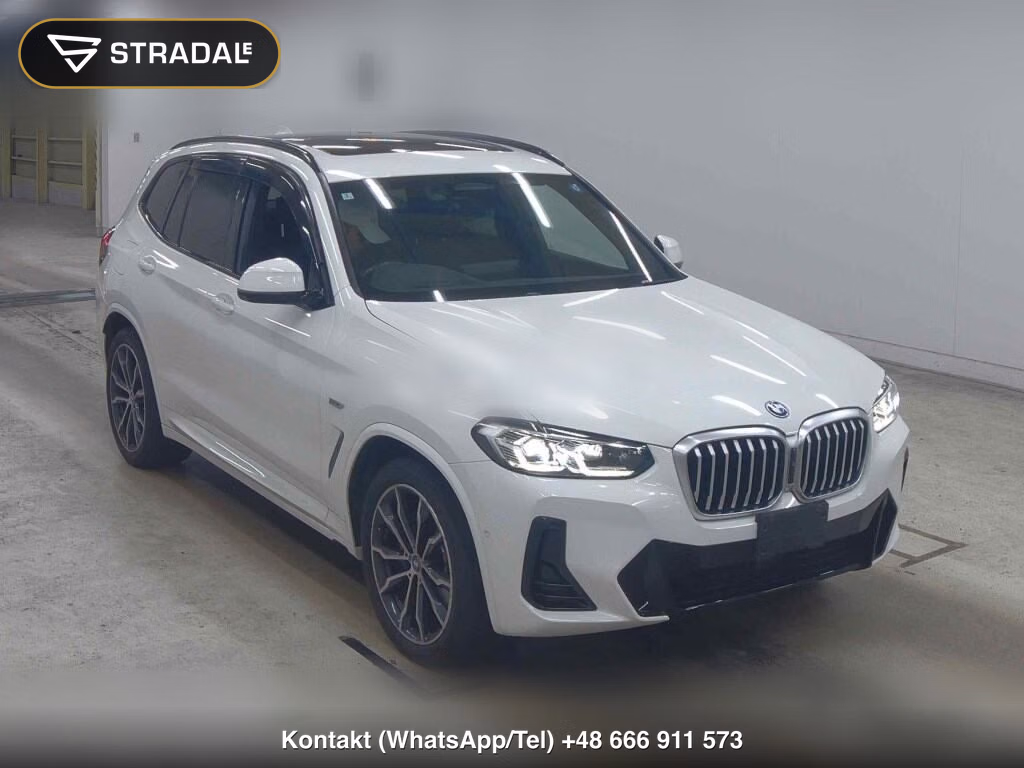 BMW X3 4WD XDRIVE 30E M-SPORT 2022, aukcja z Japonii, zdjęcie 1