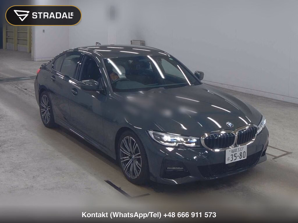 BMW 3 SERIES 4D 318I M-SPORT 2021, aukcja z Japonii, zdjęcie 1