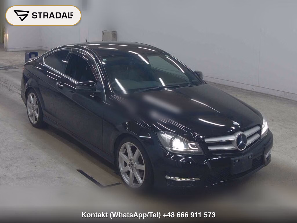 MERCEDES BENZ C-CLASS CP C180 COUPE 2015, aukcja z Japonii, zdjęcie 1